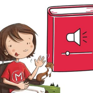 Livre audio 2023 - Mia et Lilly la belette perdue
